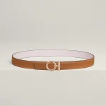 Flot belt buckle & Reversible leather strap 24 mm